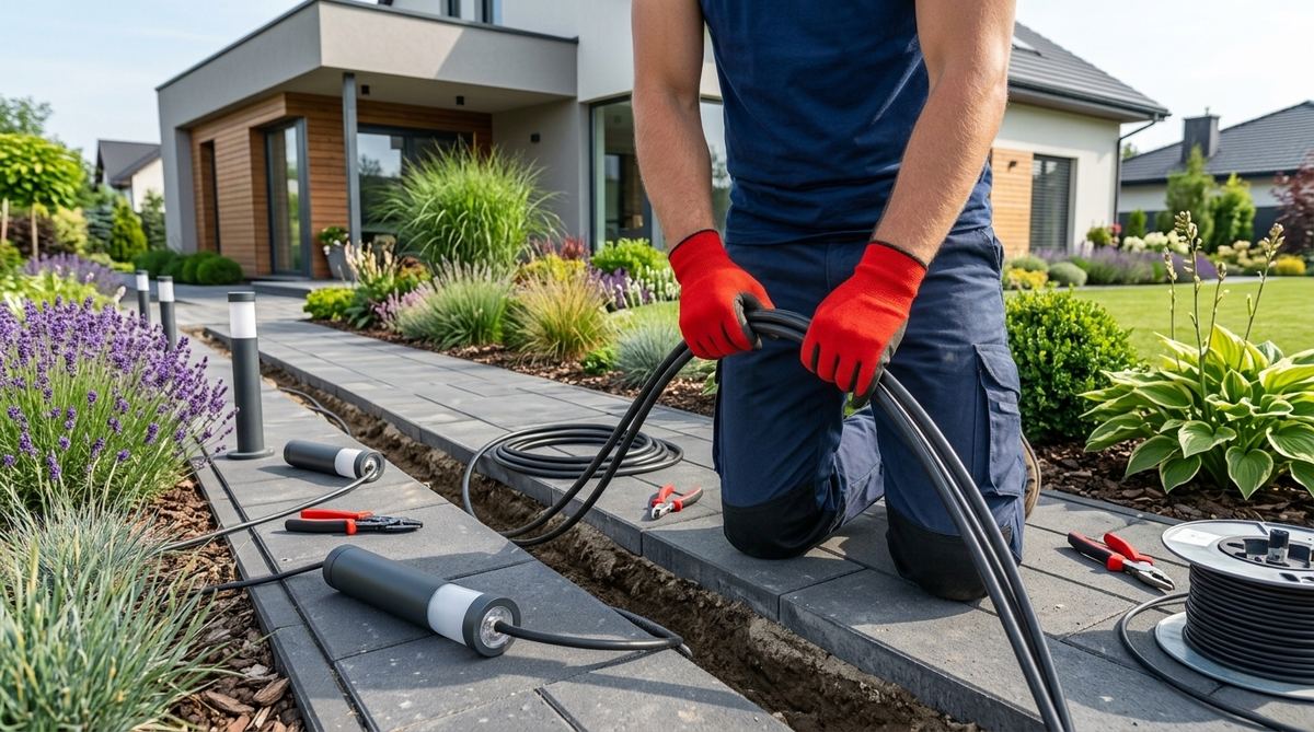 Instalacja elektryczna ogrodowa zewnętrzna Poznań – OS Electric